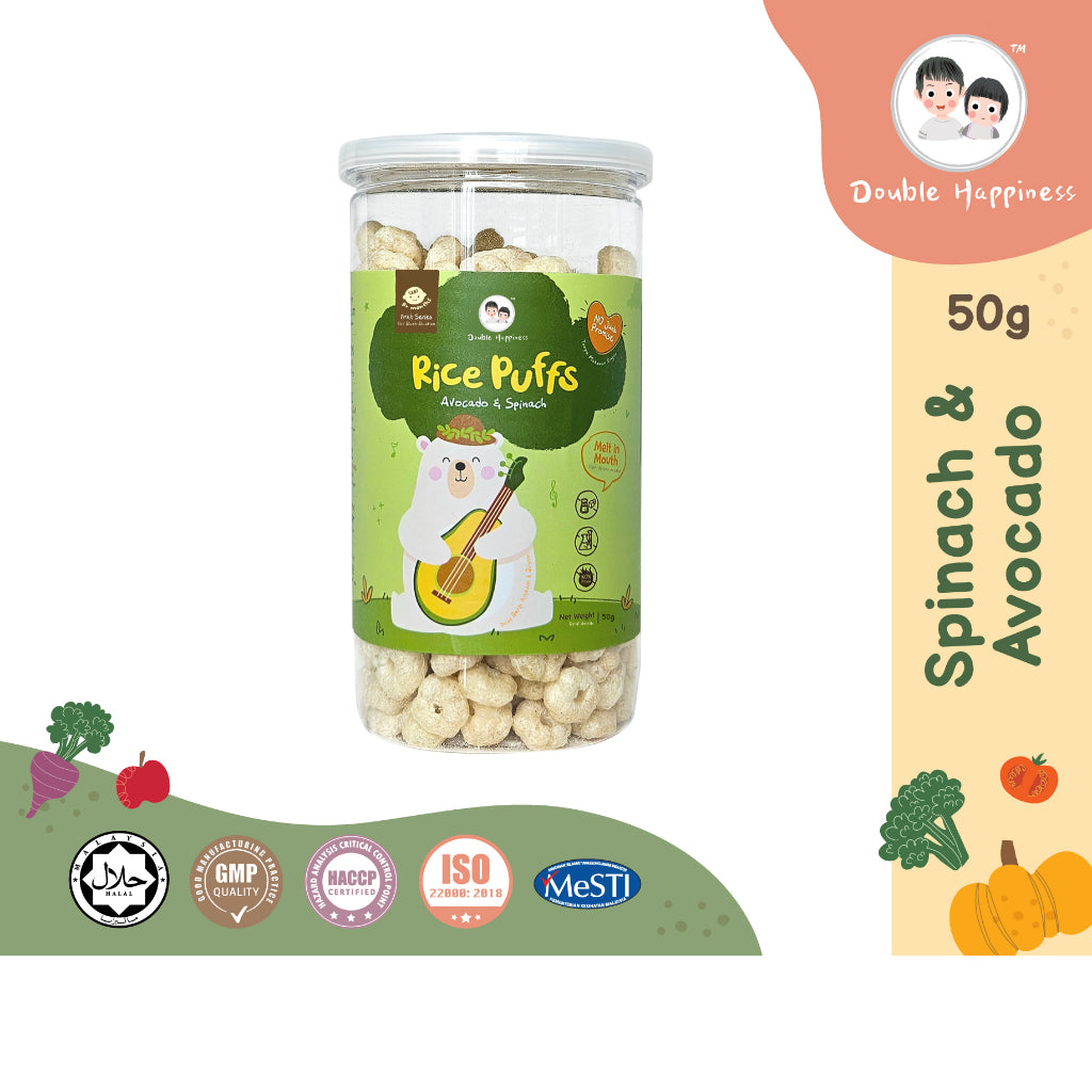 Double Happiness Fruits Series Rice Puff (50g & 10g)
