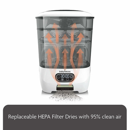 Baby Brezza: Baby Bottle Sterilizer and Dryer Advanced (White)