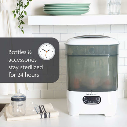 Baby Brezza: Baby Bottle Sterilizer and Dryer Advanced (White)