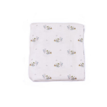 Twinkle Planet OrganicBlend Muslin Swaddle Blanket  120cm x 120cm
