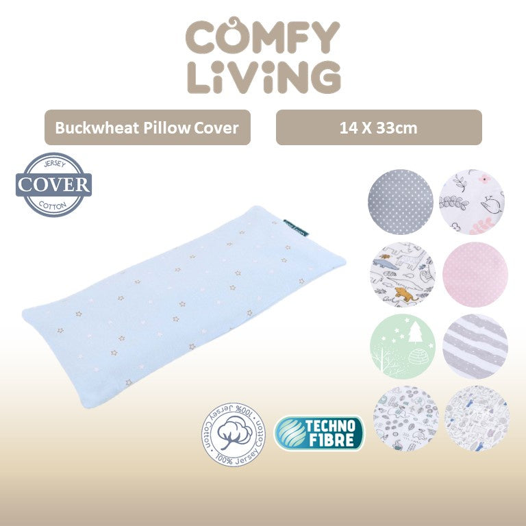 Comfy Living Buckwheat Pillow Cover