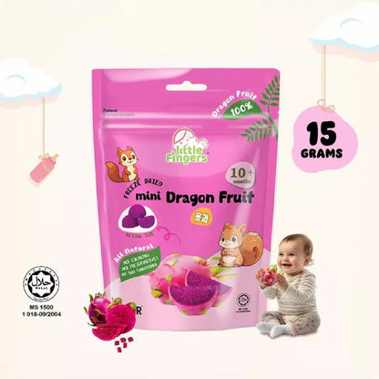 Little Fingers Freeze Dried Mini Fruits 15g (10 months+)