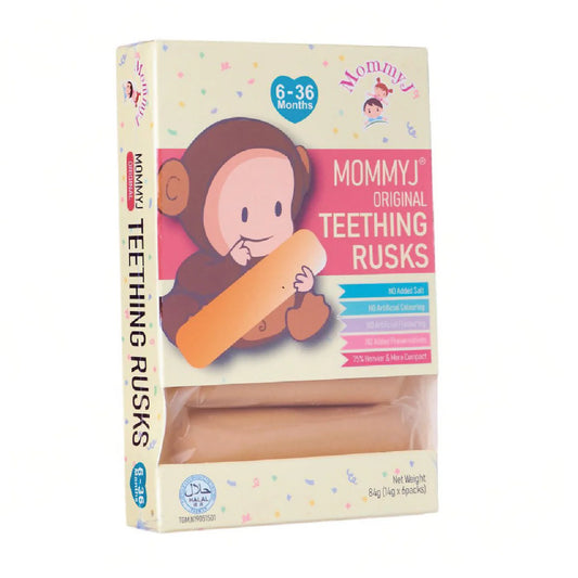 MommyJ Original Teething Rusks 6m+ (84g)