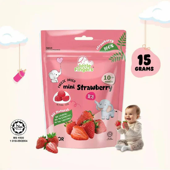 Little Fingers Freeze Dried Mini Fruits 15g (10 months+)