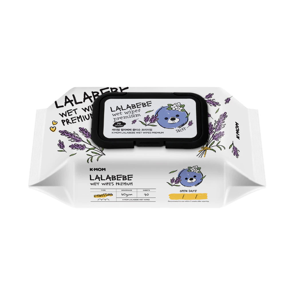 K-MOM Lalabebe Wet Wipes Premium (70s)