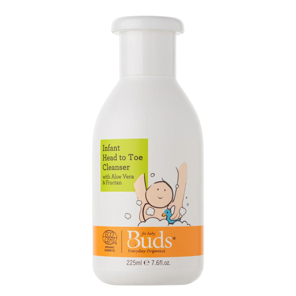 Buds Organics Infant Head to Toe Cleanser 225ml