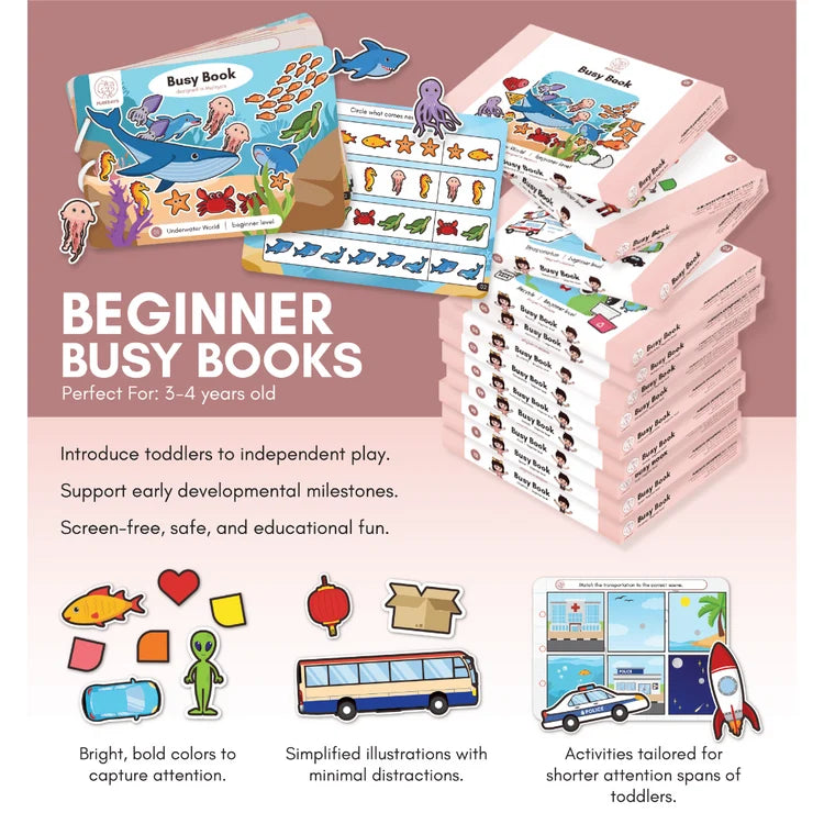 PURE DAYS Beginner Busy Book