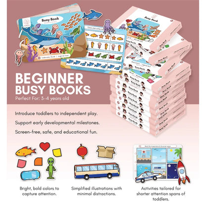 PURE DAYS Beginner Busy Book