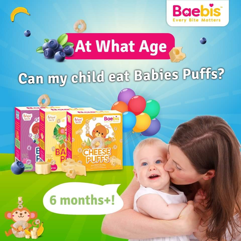 BAEBIS Rice Puffs (6m+) [HALAL]