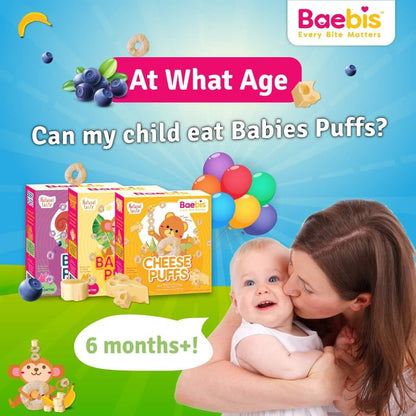 BAEBIS Rice Puffs (6m+) [HALAL]