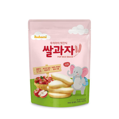 Korea Ibobomi Organic Pop Rice Snack