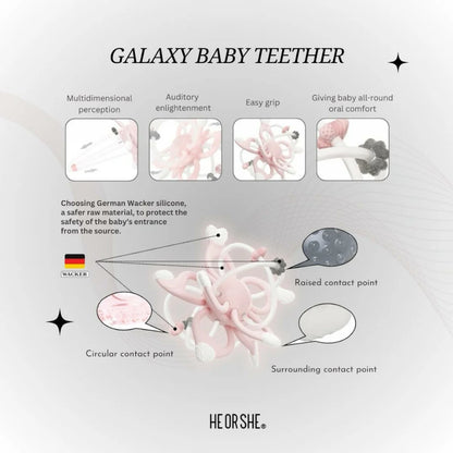 HE OR SHE Galaxy Teether