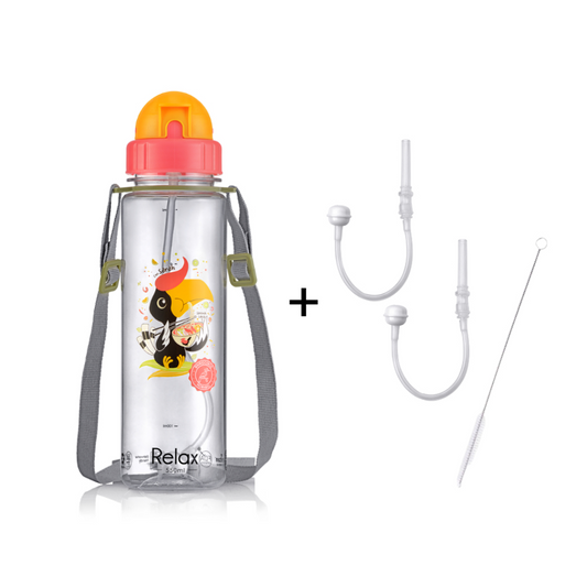 RELAX Tritan Botol Air Kanak-kanak Kids Water Bottle - D7655 Series (550ml)