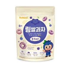 IBOBOMI - RING RICE PUFF 30G BLUEBERRY