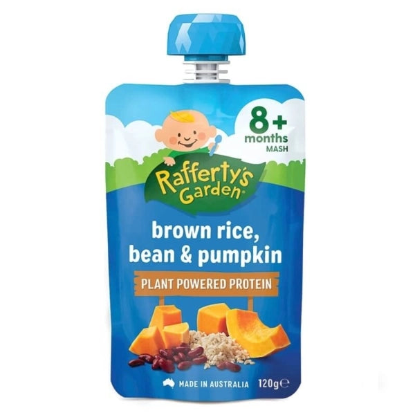 Rafferty's Garden Brown Rice Bean Pumpkin Baby Food