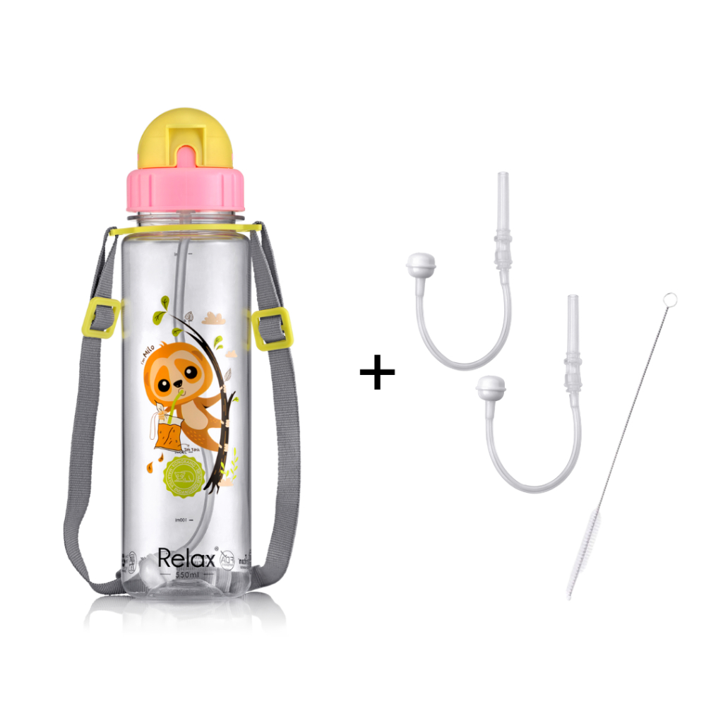 RELAX Tritan Botol Air Kanak-kanak Kids Water Bottle - D7655 Series (550ml)