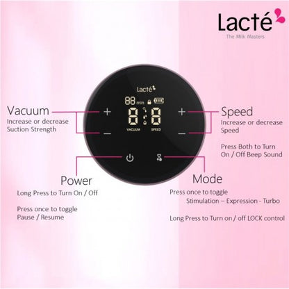 Lacte Duet Omnia Pro Double Rechargeable Breast Pump