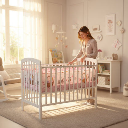 Baby Wooden Cot Aliya 120x60cm