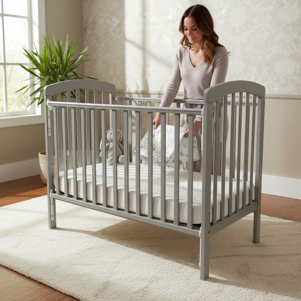 Baby Wooden Cot Aliya 120x60cm