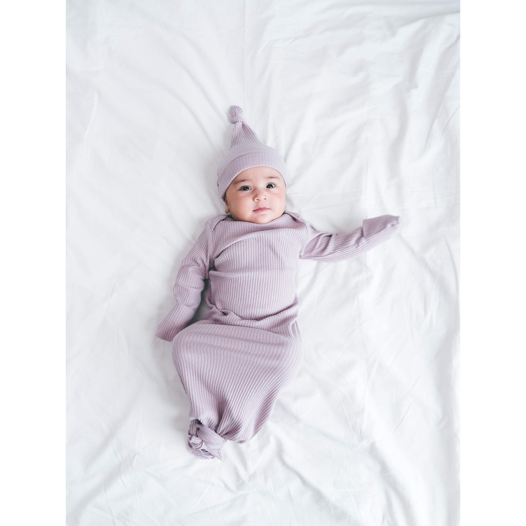 Jae Ko® Award Winning Organic Baby Wear Long Sleeves Knotted Gowns