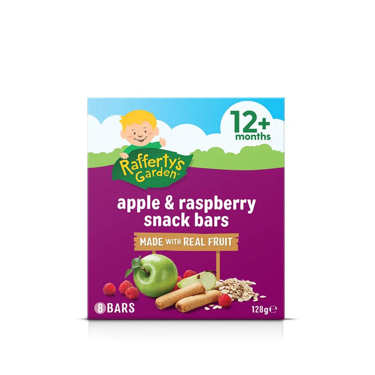 Baby Rafferty Rafferty Garden Apple & Raspberry Snack Bars – Baby Hub