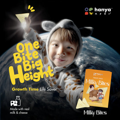 Hanya Freeze-Dried Milky Bites 3g X 15s | Nutritious & Delicious