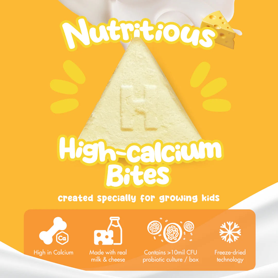 Hanya Freeze-Dried Milky Bites 3g X 15s | Nutritious & Delicious