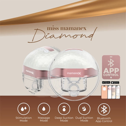 Mamanex Diamond Wearable Handsfree Breastpump