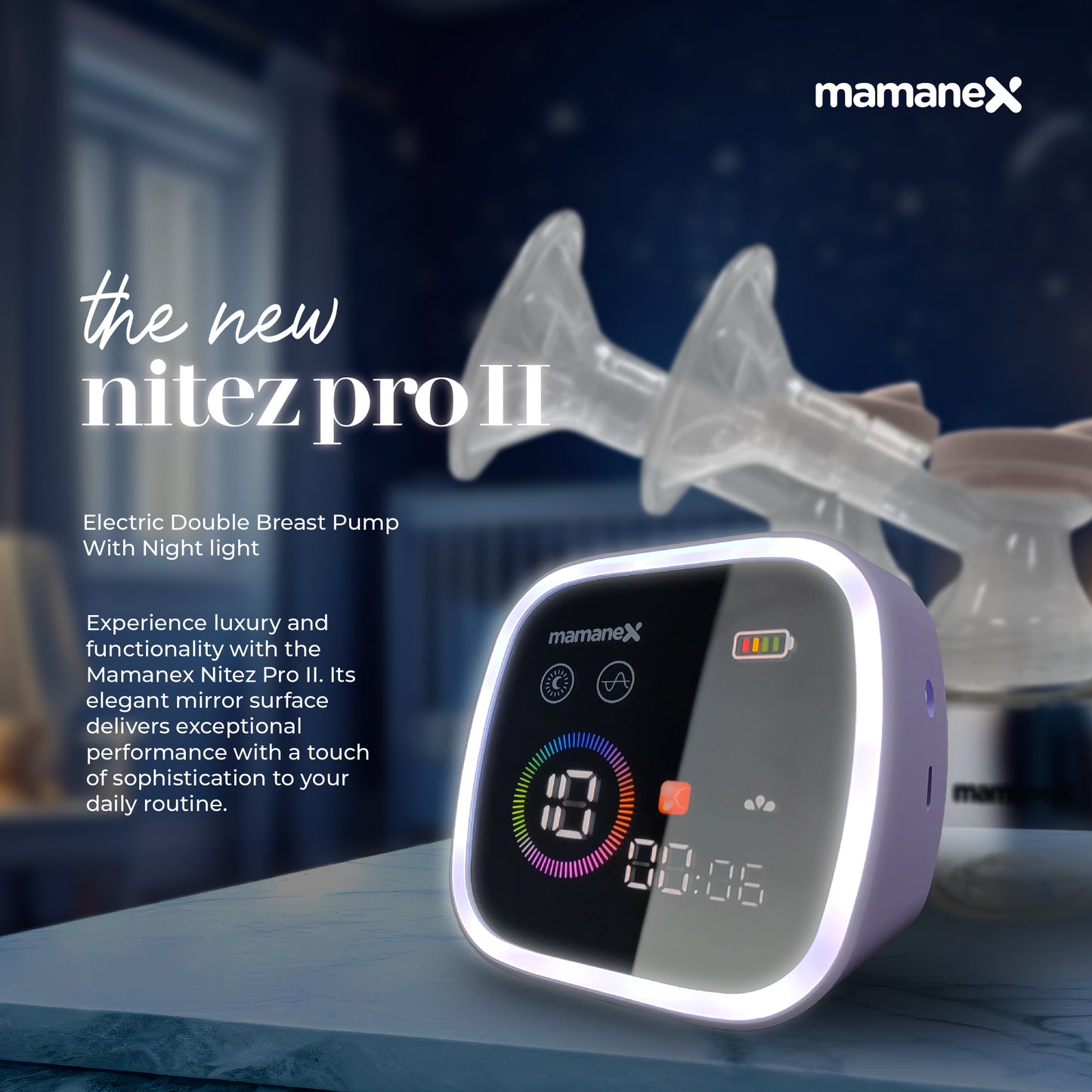 Mamanex Nitez Pro II Double Electric Breast Pump