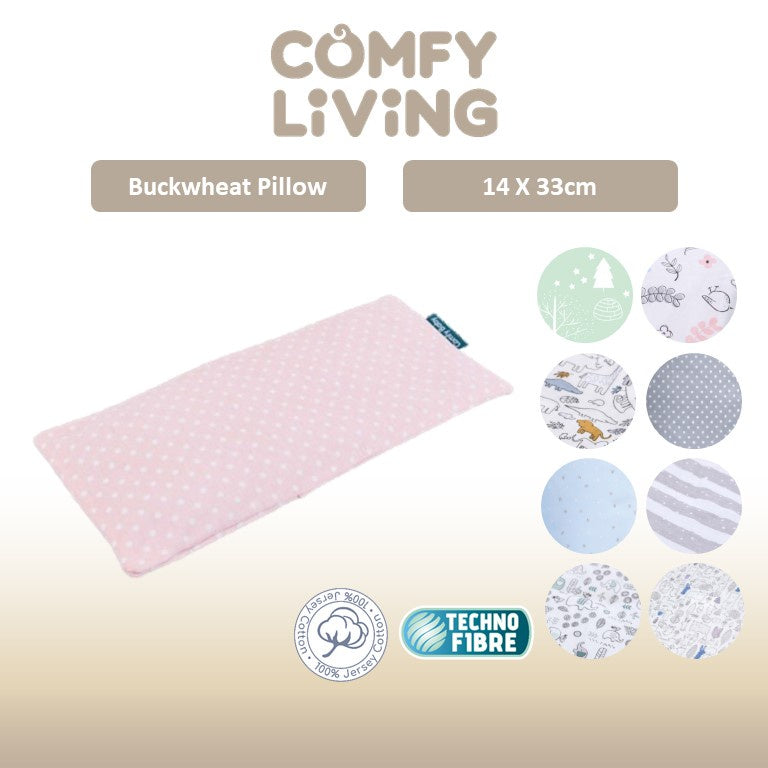 Comfy Living Buckwheat Pillow