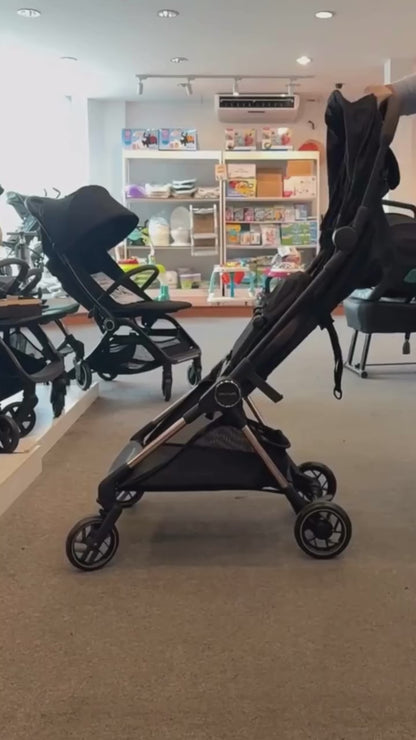 Muwa Venty Stroller Cabin Size Ultra Light Weight 5.7kg Auto Fold from Newborn - 22kg