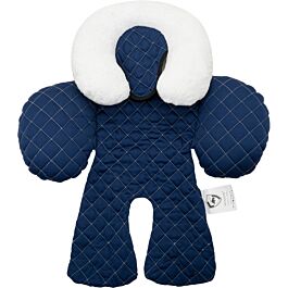 Princeton: Baby Head and Body Support Pillow for Stroller / Car Seat (Royal Blue)