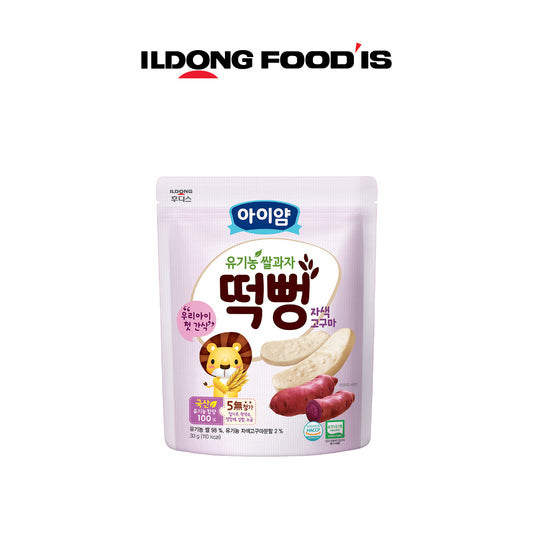 ILDONG Ayiyum Baby Organic Rice Rusk Ddeokbbeong 30G