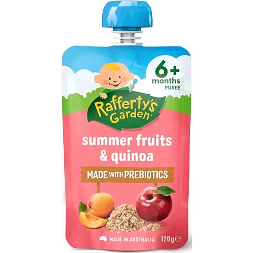 Rafferty's Garden: Apple Apricot Quinoa Summer Fruits 120g (6+ Months)