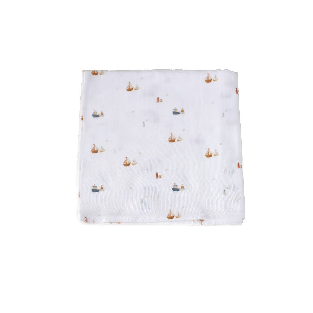 Twinkle Planet OrganicBlend Muslin Swaddle Blanket  120cm x 120cm