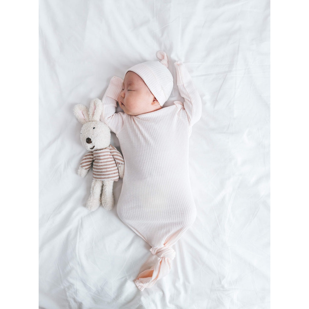Jae Ko® Award Winning Organic Baby Wear Long Sleeves Knotted Gowns