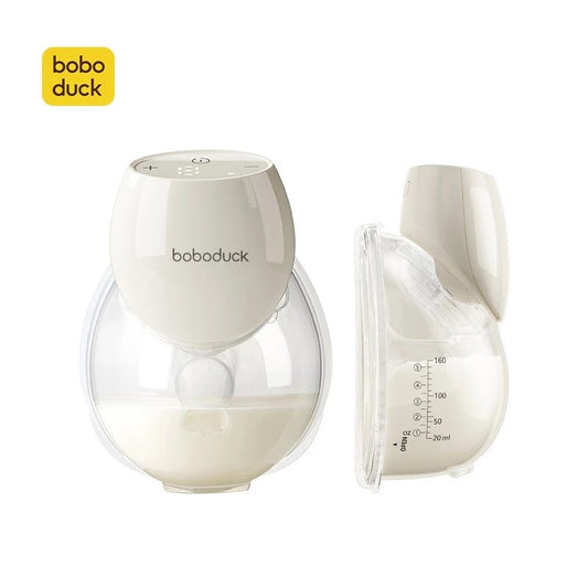 Boboduck Ultra Light Wearable & Wireless Hands Free Electric Rechargeable Breast Pump F5113
