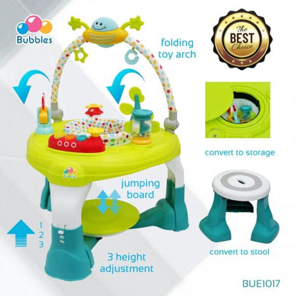 Bubbles: Spin & Jump Multi Function Activity Center (Green)