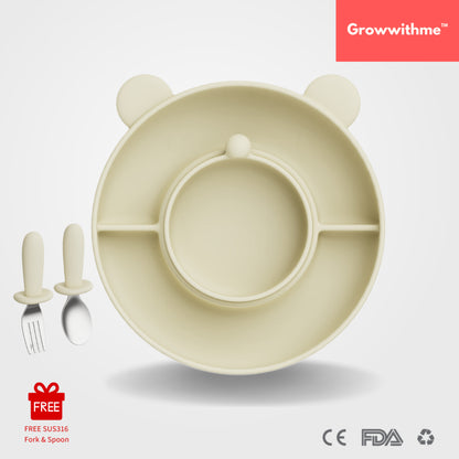 Growwithme™ Silicone Suction Plate