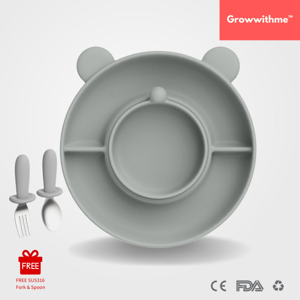 Growwithme™ Silicone Suction Plate
