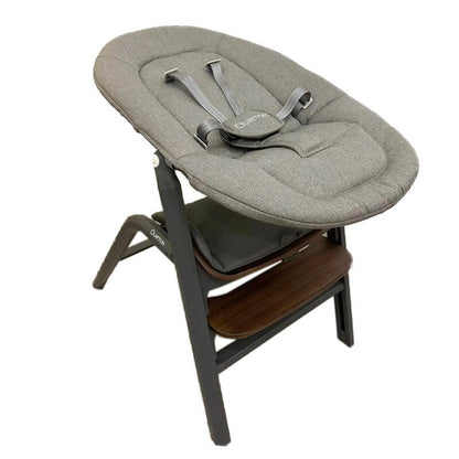 Quinton Cheries Wooden Baby High Chair- Walnut