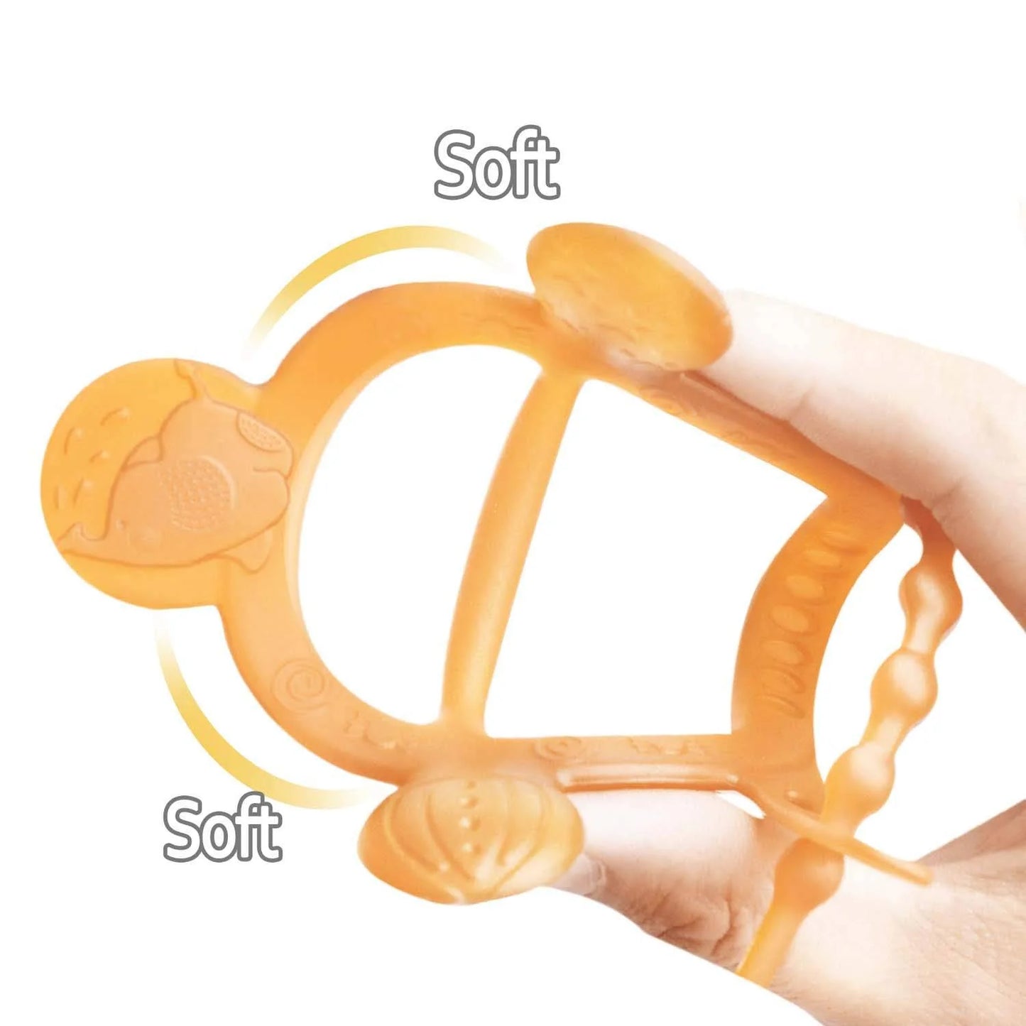 HE OR SHE Anti Bacterial Wristband Teether