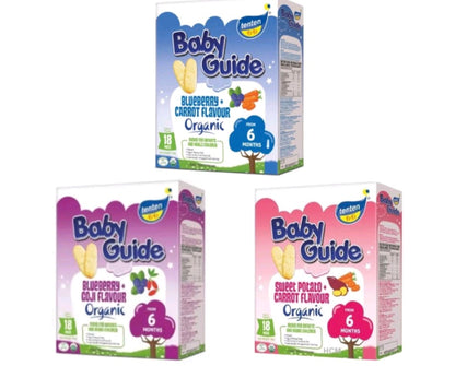 TenTen Baby Guide Organic 36g (Blueberry+Carrot / Blueberry+Goji / Sweet Potato+Carrot)