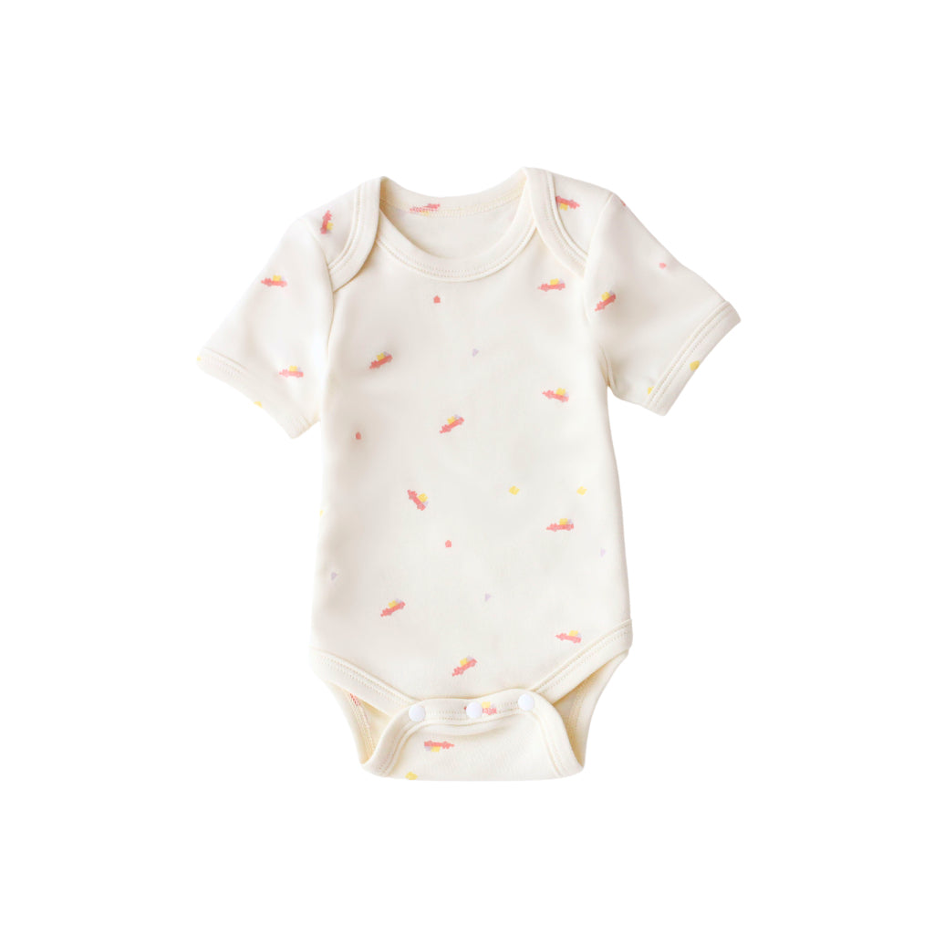 Twinkle Planet Organic Cotton Short Sleeve Baby Bodysuit