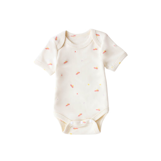 Twinkle Planet Organic Cotton Short Sleeve Baby Bodysuit