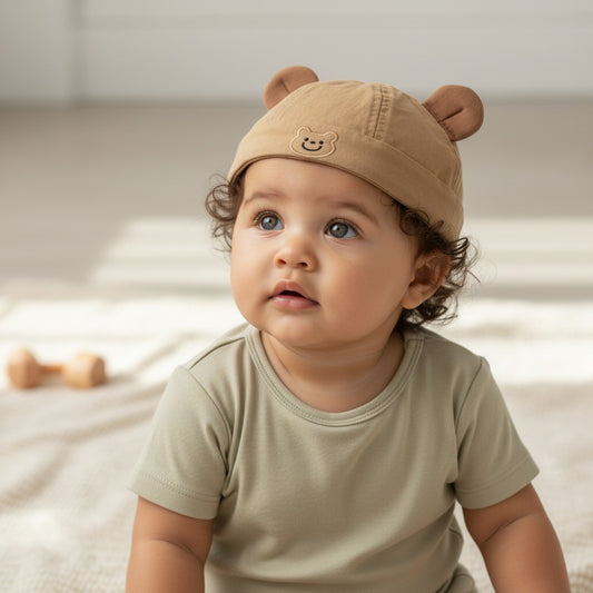 Baby Bear Ear Beanie Cap