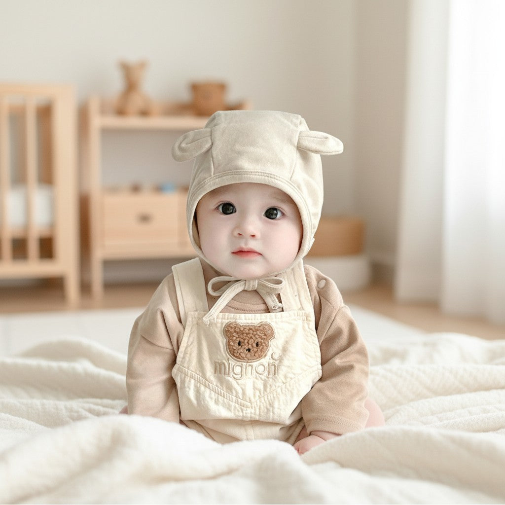 Newborn Baby Cute Bonnet