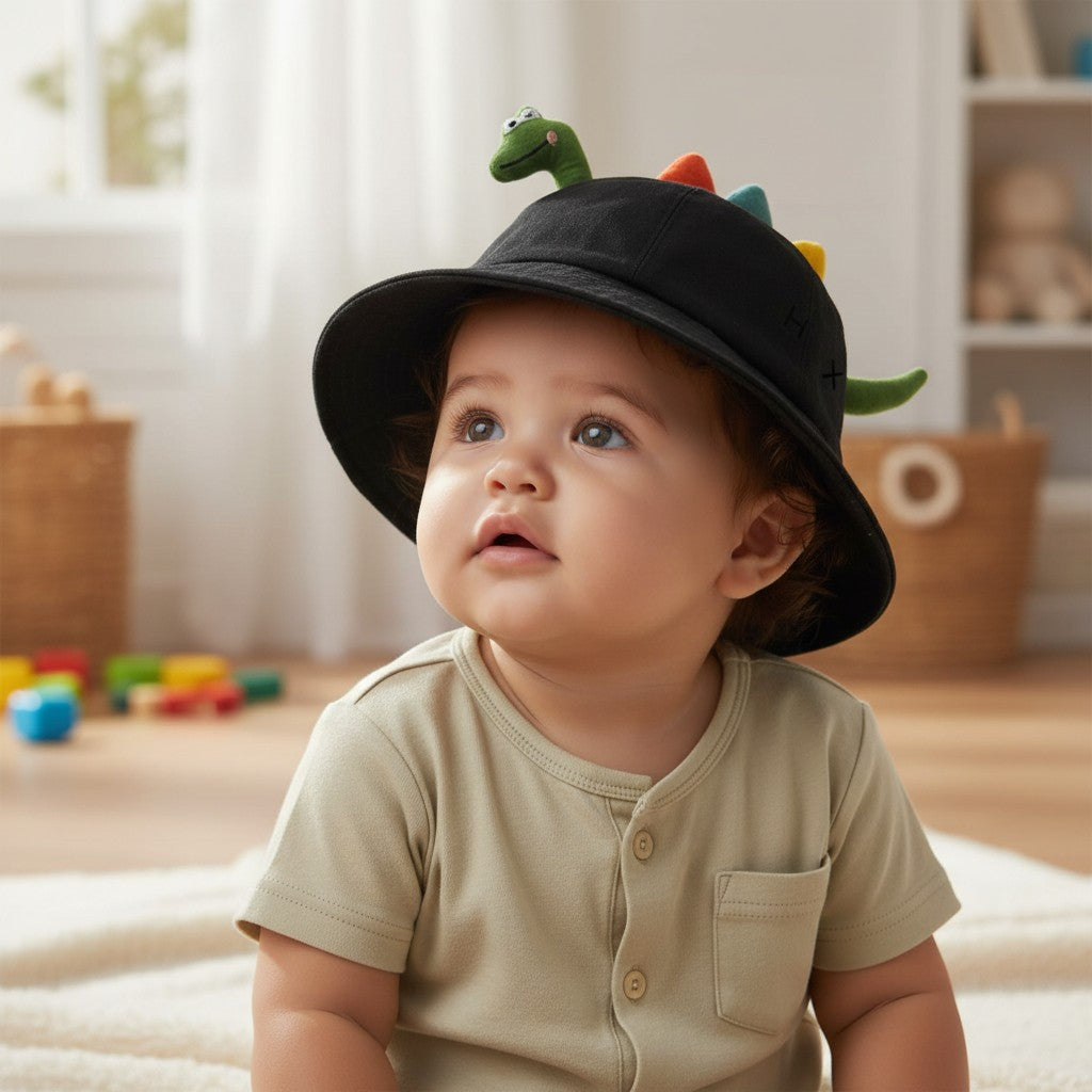 Cute Dinosaur Baby Bucket Hat