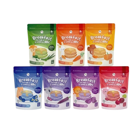 Double Happiness Baby Veggie Pancake Premix Food Baby Waffle Premix 210g